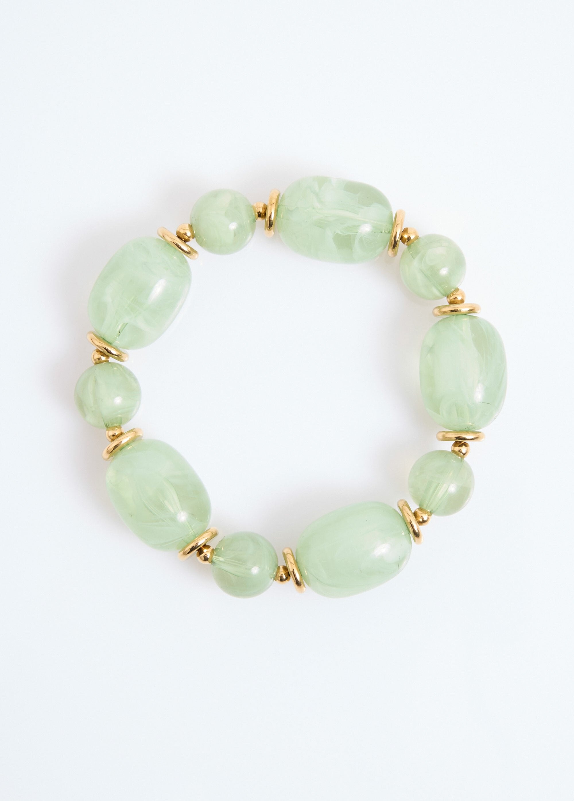 Pulsera_de_cuentas_ovaladas,_resina_y_metal._Verde_DE1_slim