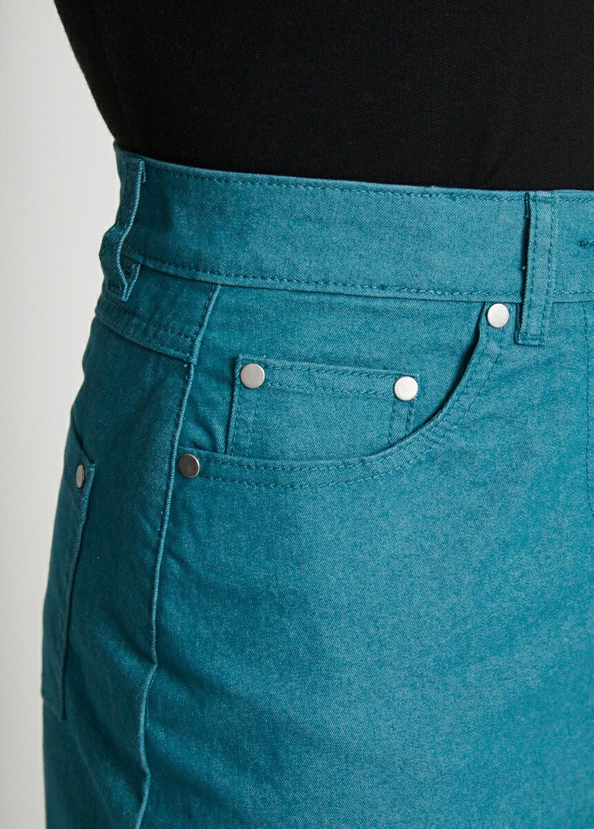 Falda_MORPHOSTYLE_en_denim_elástico_de_color_Verde_DE1_slim