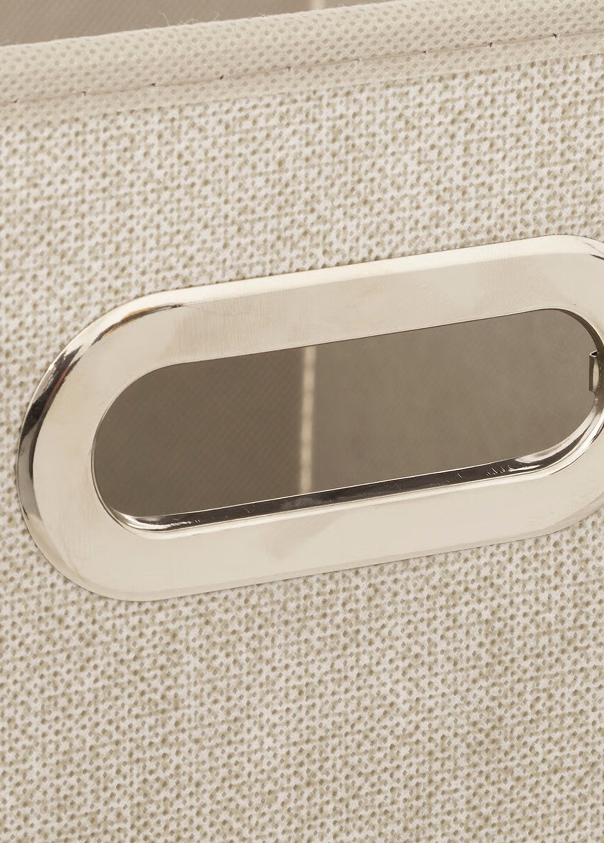 Panier_rangement_pliable,_poignée_métal_Beige_DE1_slim