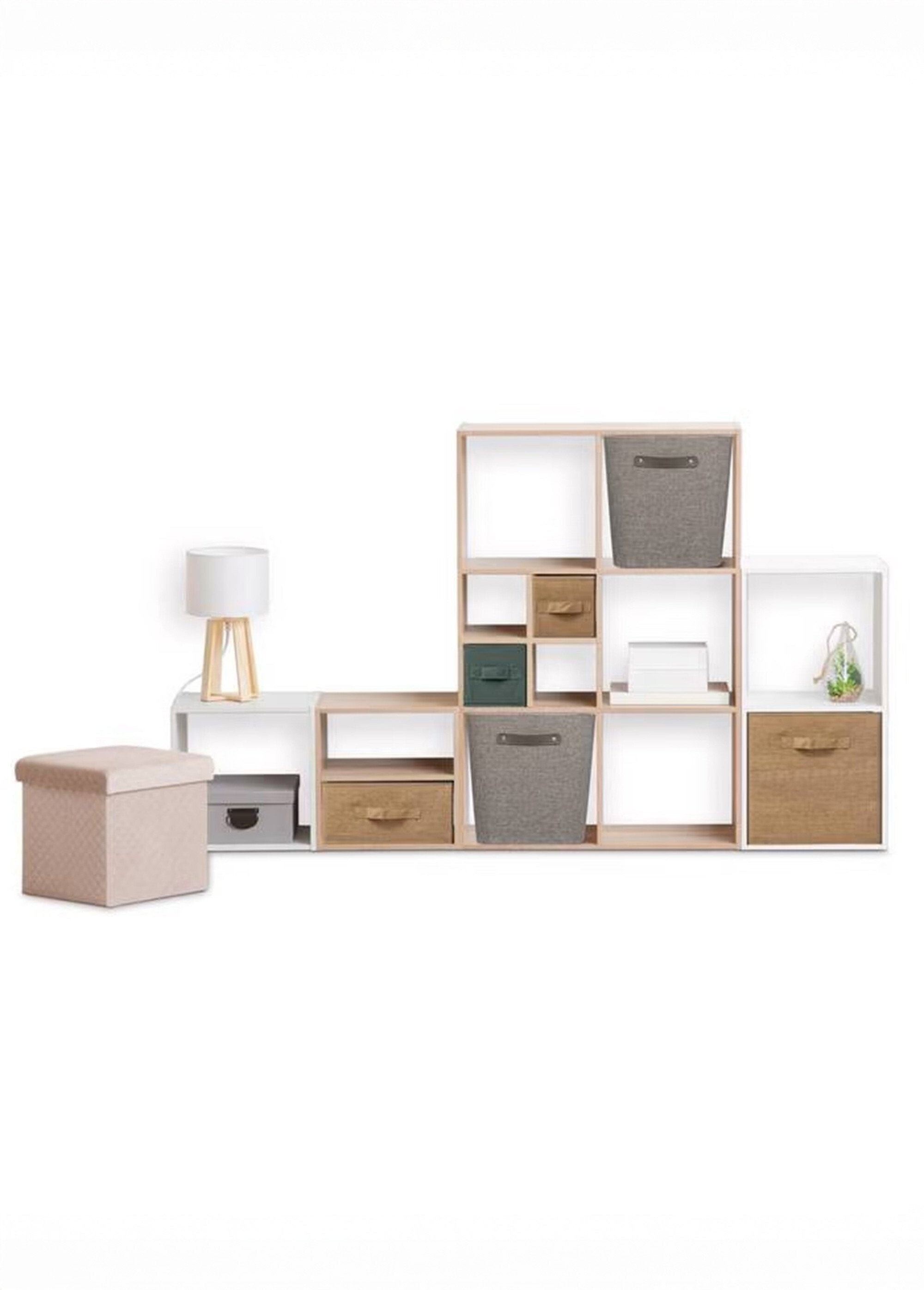 Cesta_de_almacenamiento_de_tela,_asa_de_metal._Gris_SF1_slim