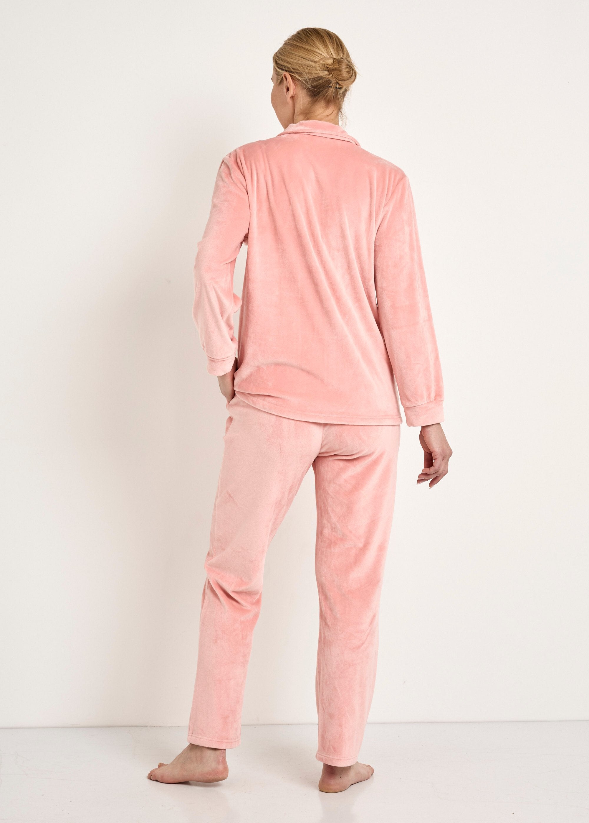 Pijama_de_terciopelo_elástico_con_botones_largos_Rosa_DO1_slim