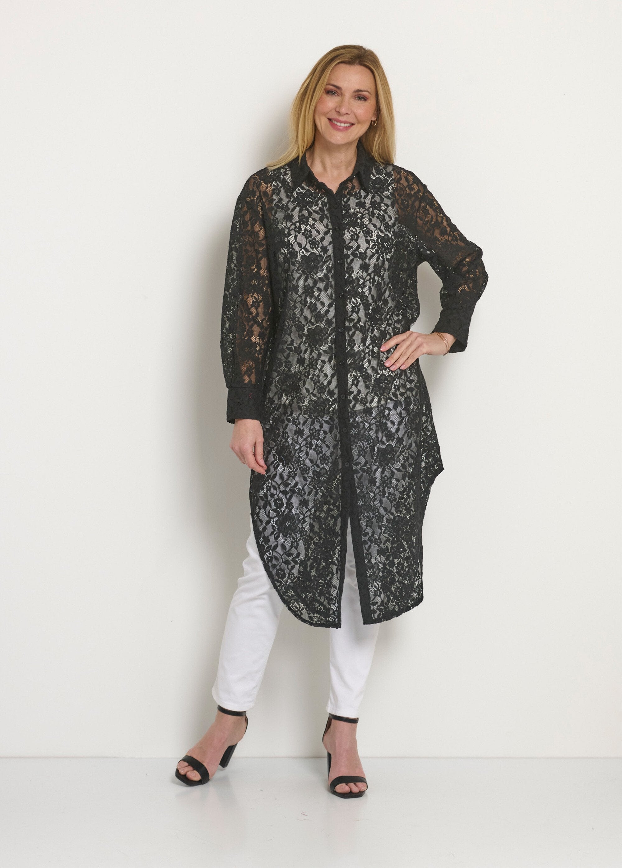 Vestido_camisero_largo_de_encaje_Negro_FA1_slim