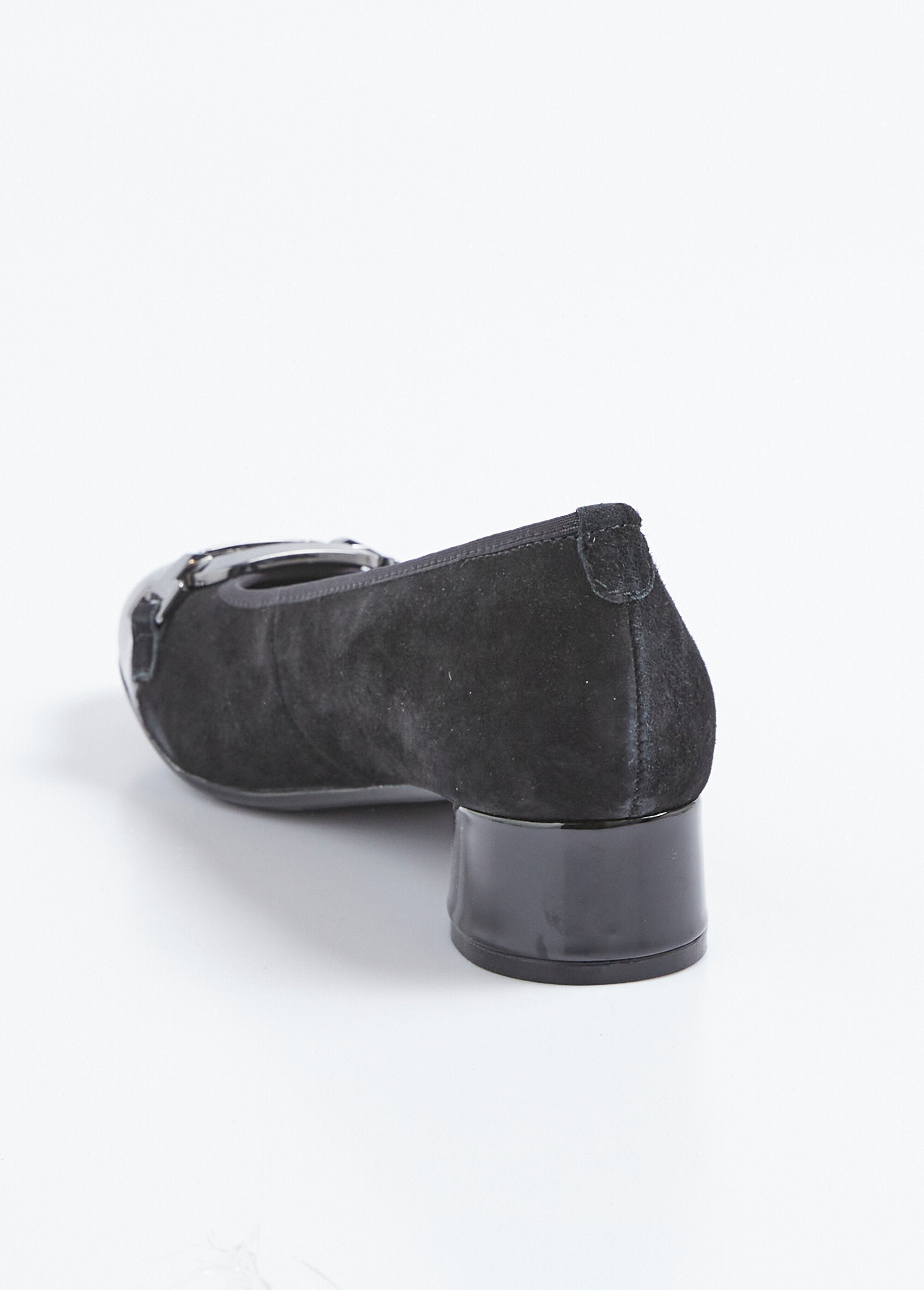 Ballerines_à_talon_cuir_suédé_et_vernis_Noir_DO1_slim