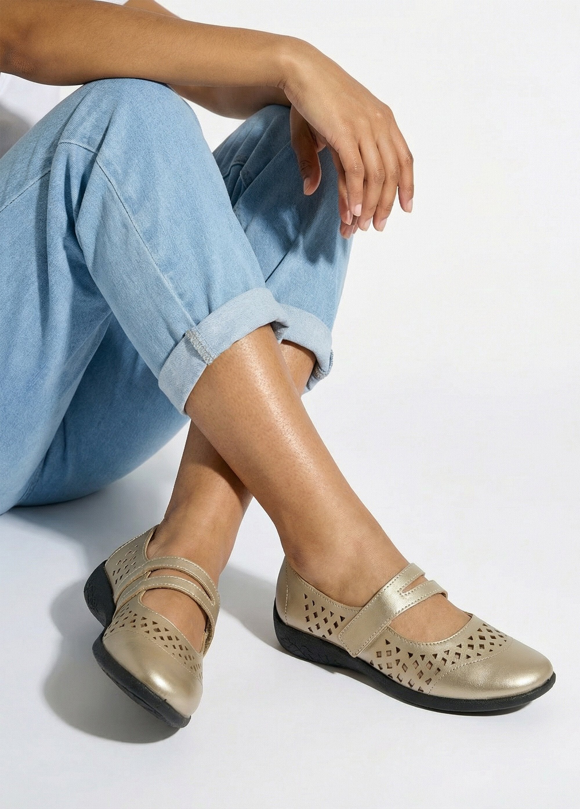 Bailarinas_bebé_piel_ancho_cómodo_Bronce_iridiscente_SF1_slim