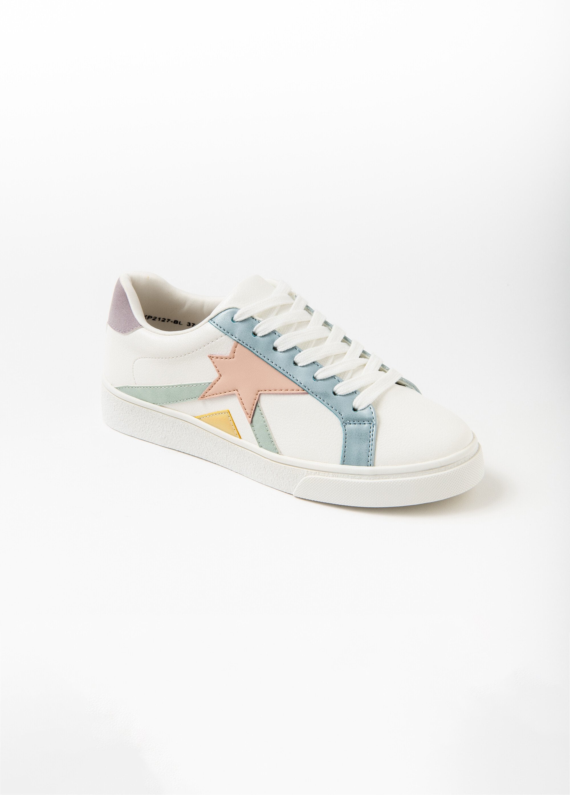 Zapatillas_con_cordones_Blancet_pastel_Blanc_et_bleu_FA1_slim