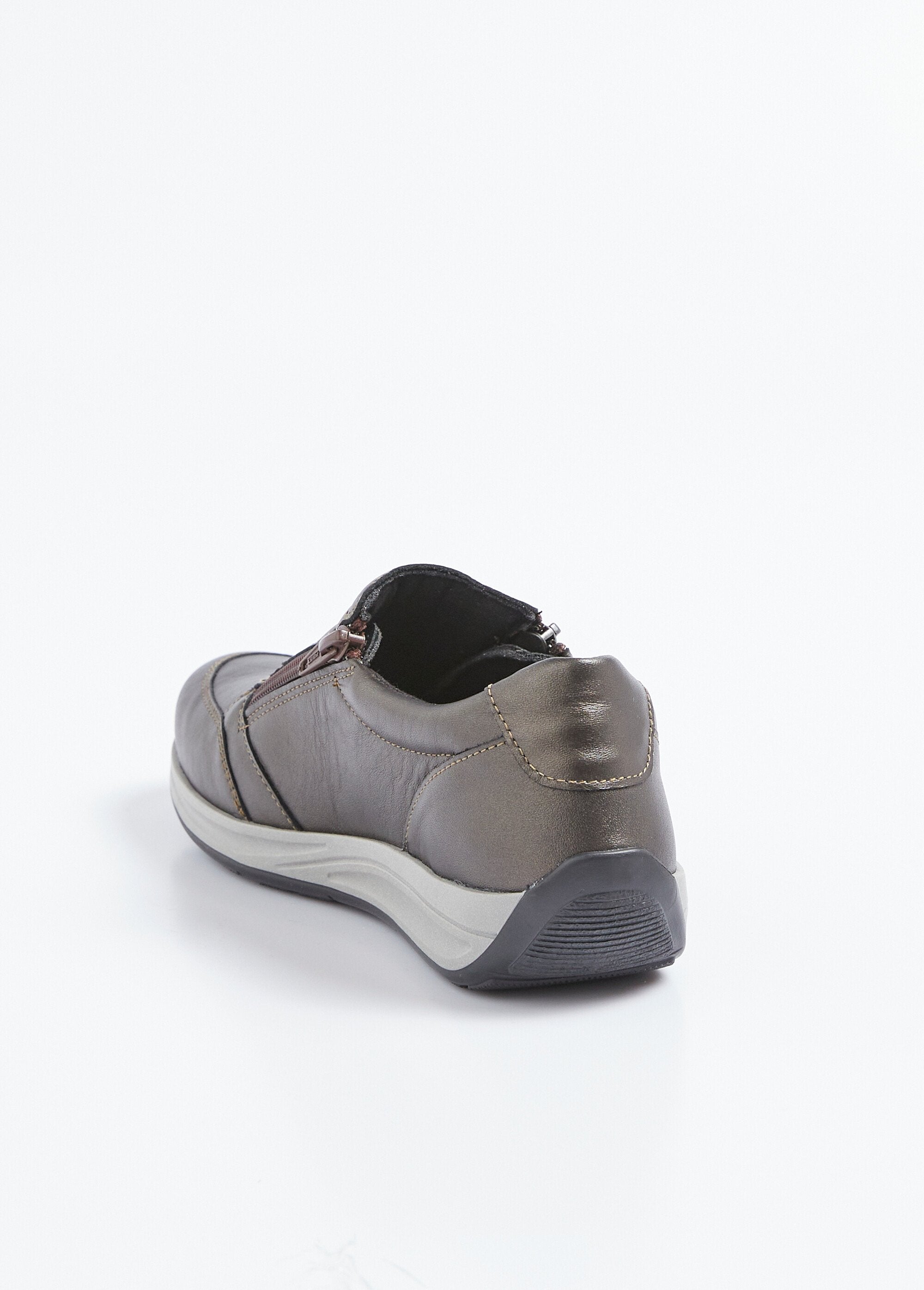 Baskets_cuir_zippées_grande_largeur_Bronze_DO1_slim