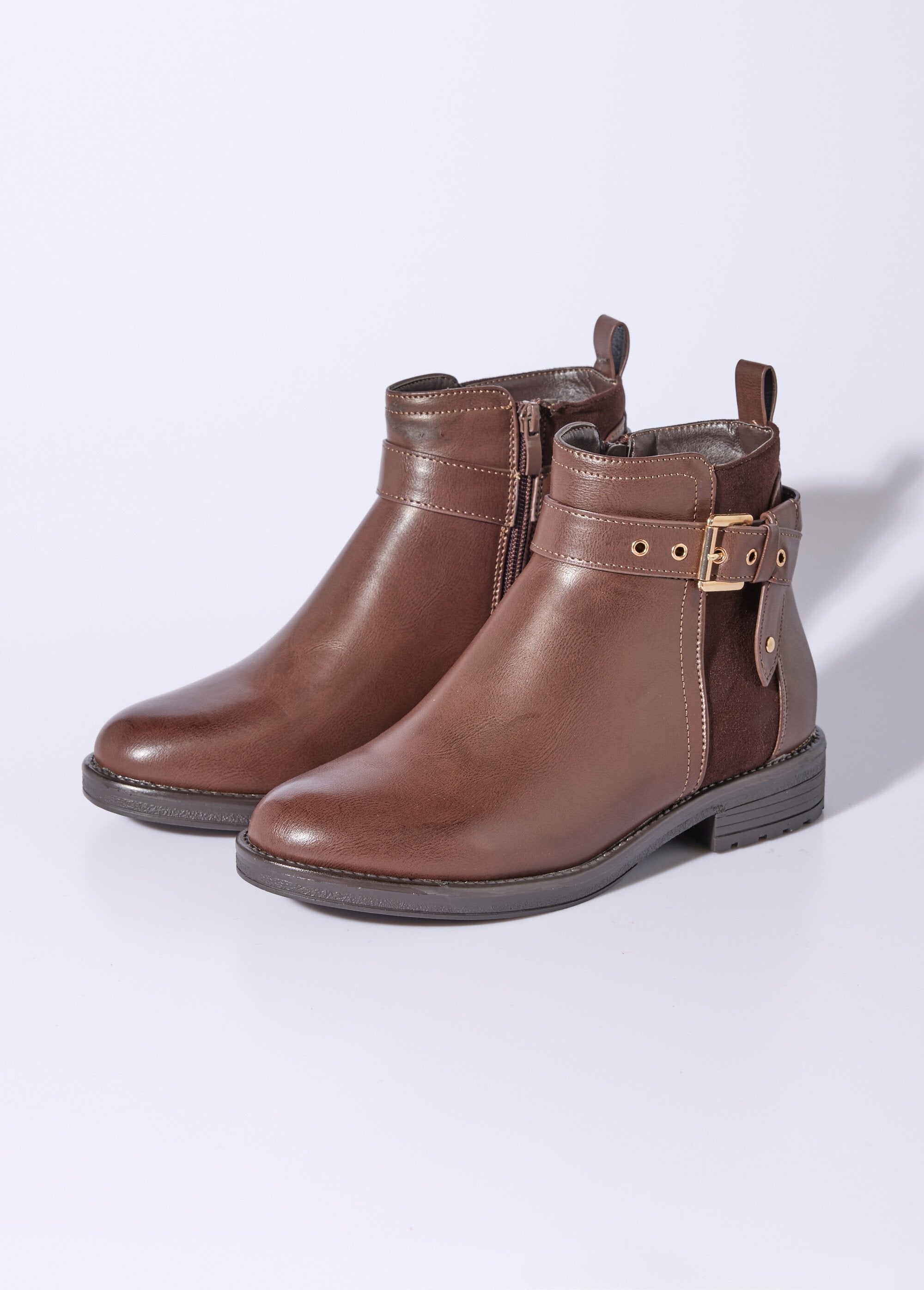 Boots_bi_matière_avec_bride_cheville_Marron_DE1_slim
