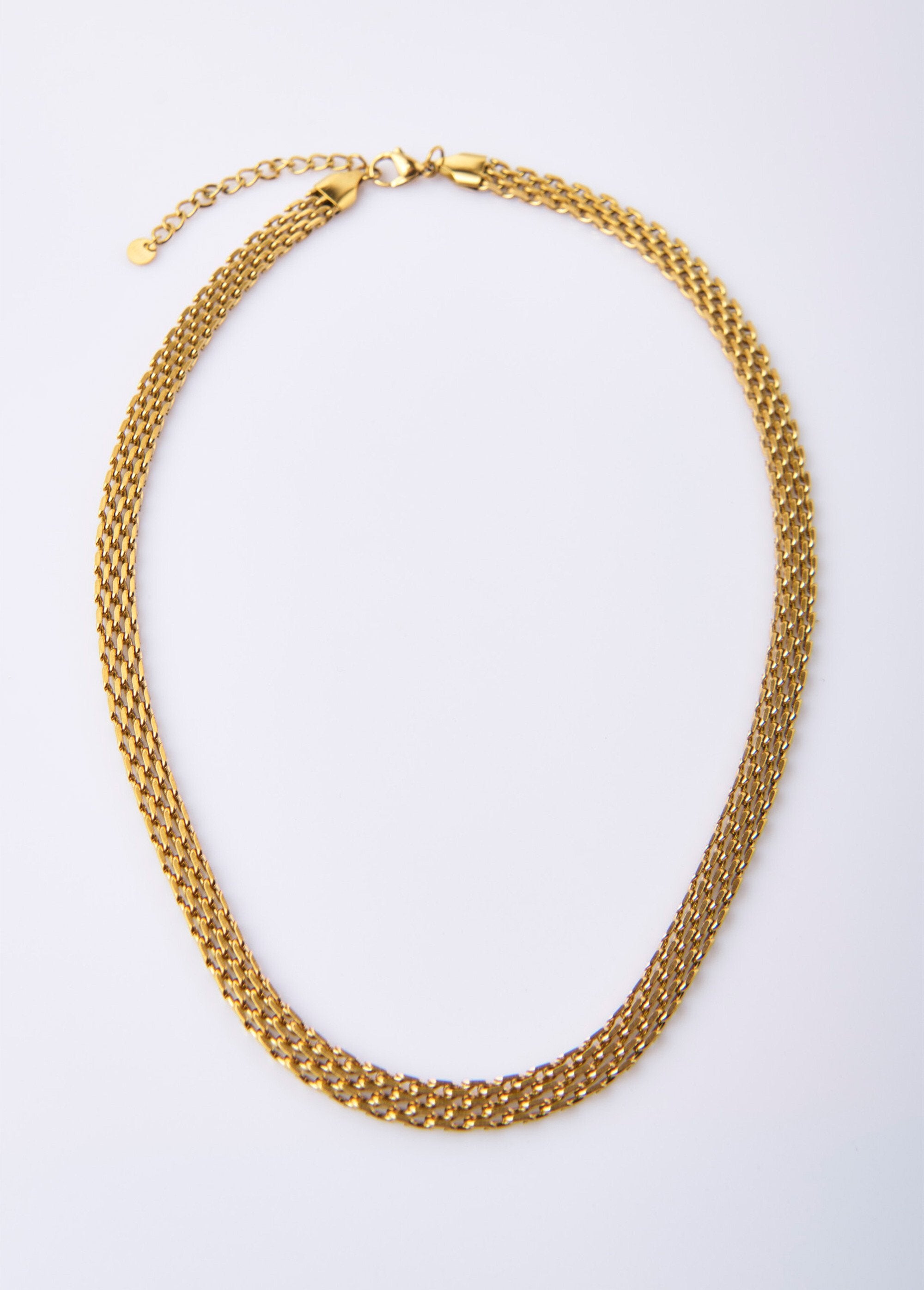 Collar_de_malla_plana_de_acero_inoxidable_Dorado_FA1_slim