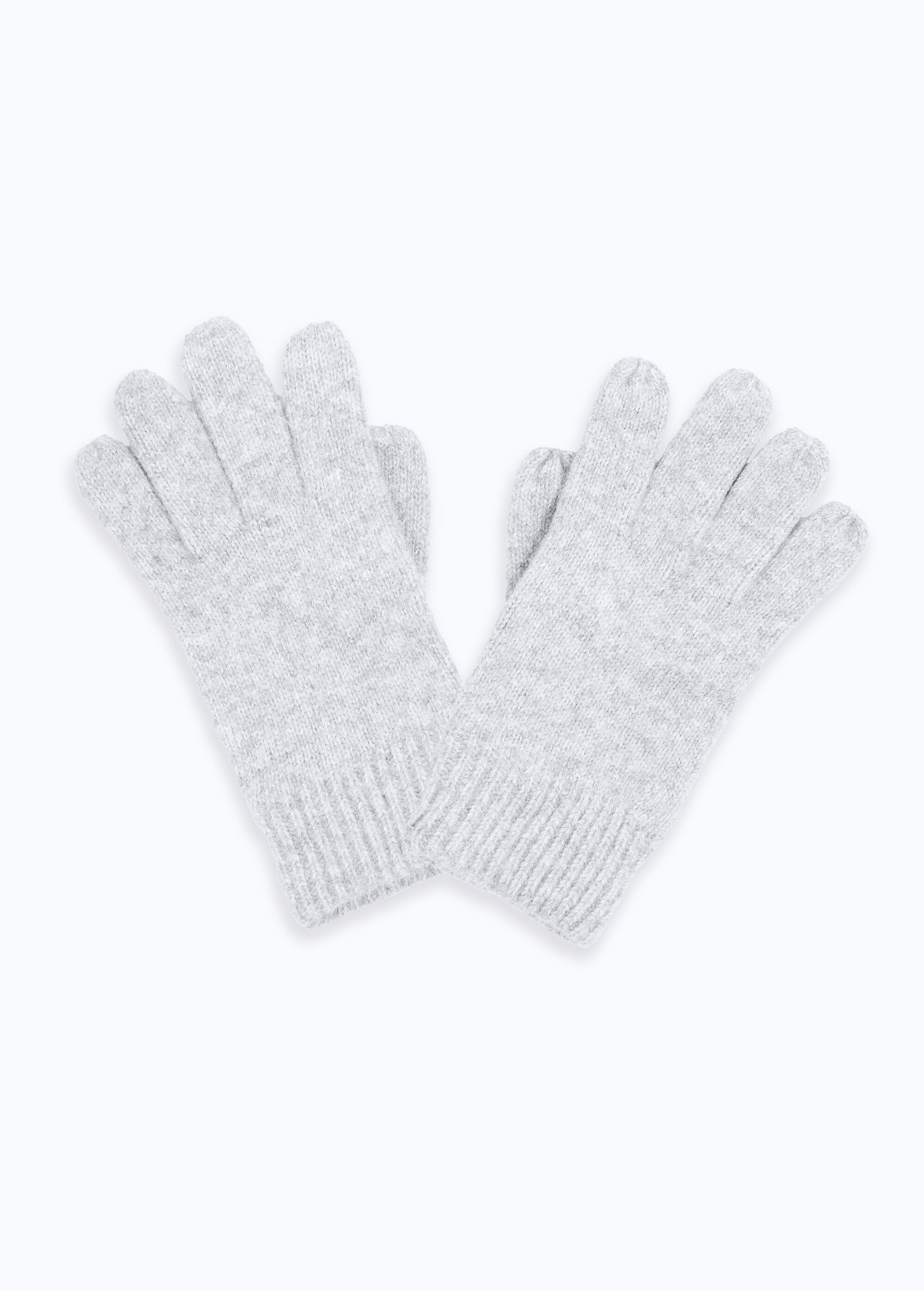 Guantes_de_punto_cálidos_con_lana_Gris_jaspeado_FA1_slim