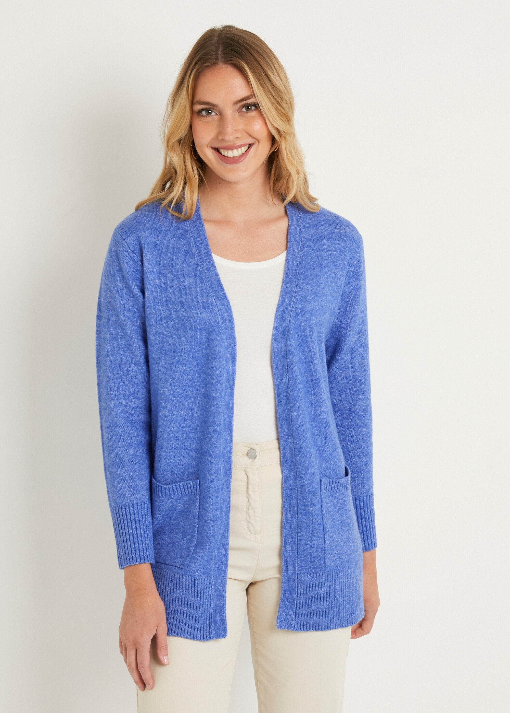 Chaqueta_larga_de_lana_jaspeada_de_borde_a_borde_Bleu_FA1_slim