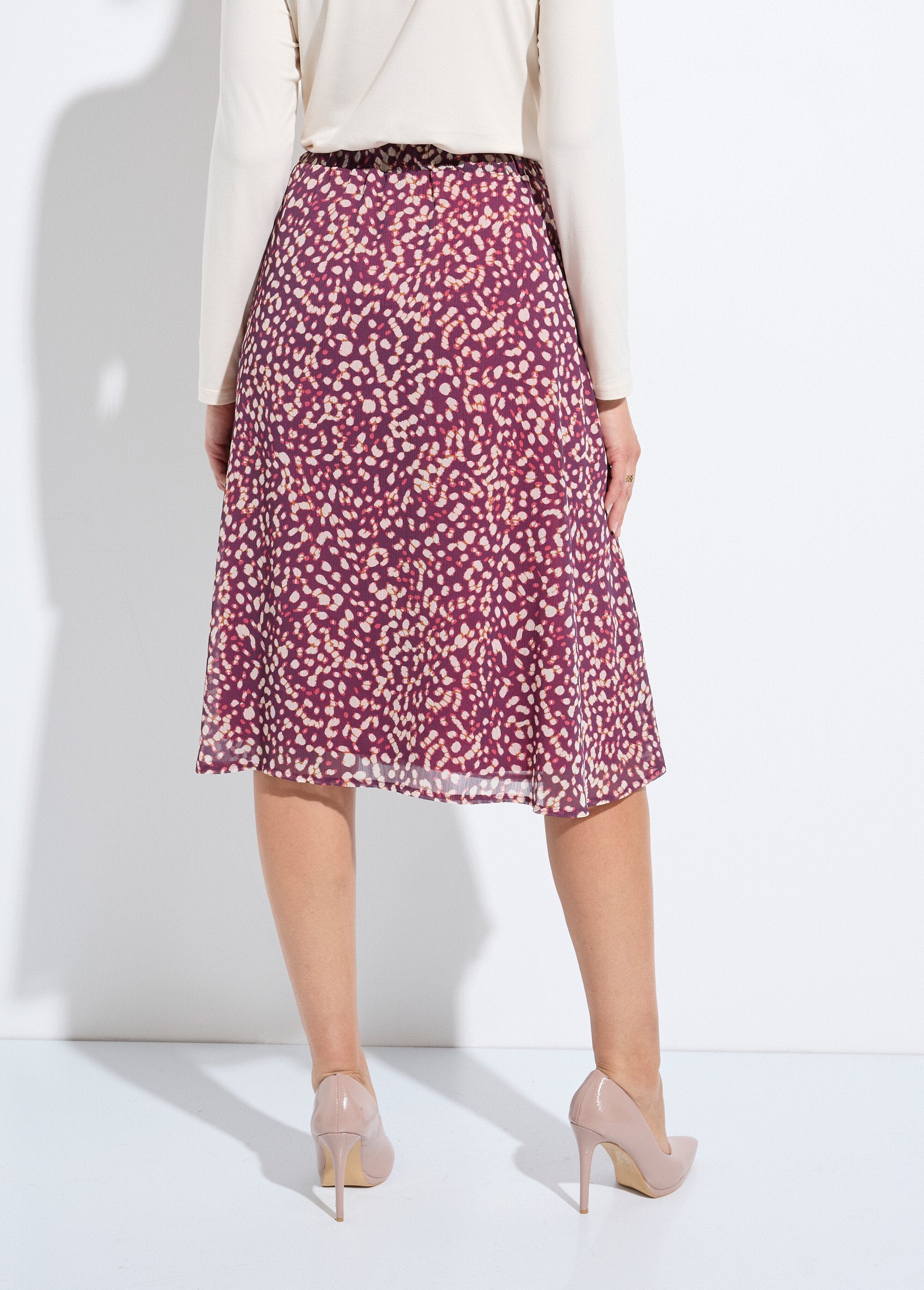 Falda_acampanada_de_largo_medio_en_voile_estampado_forrado_Morado_y_crudo_DO1_slim