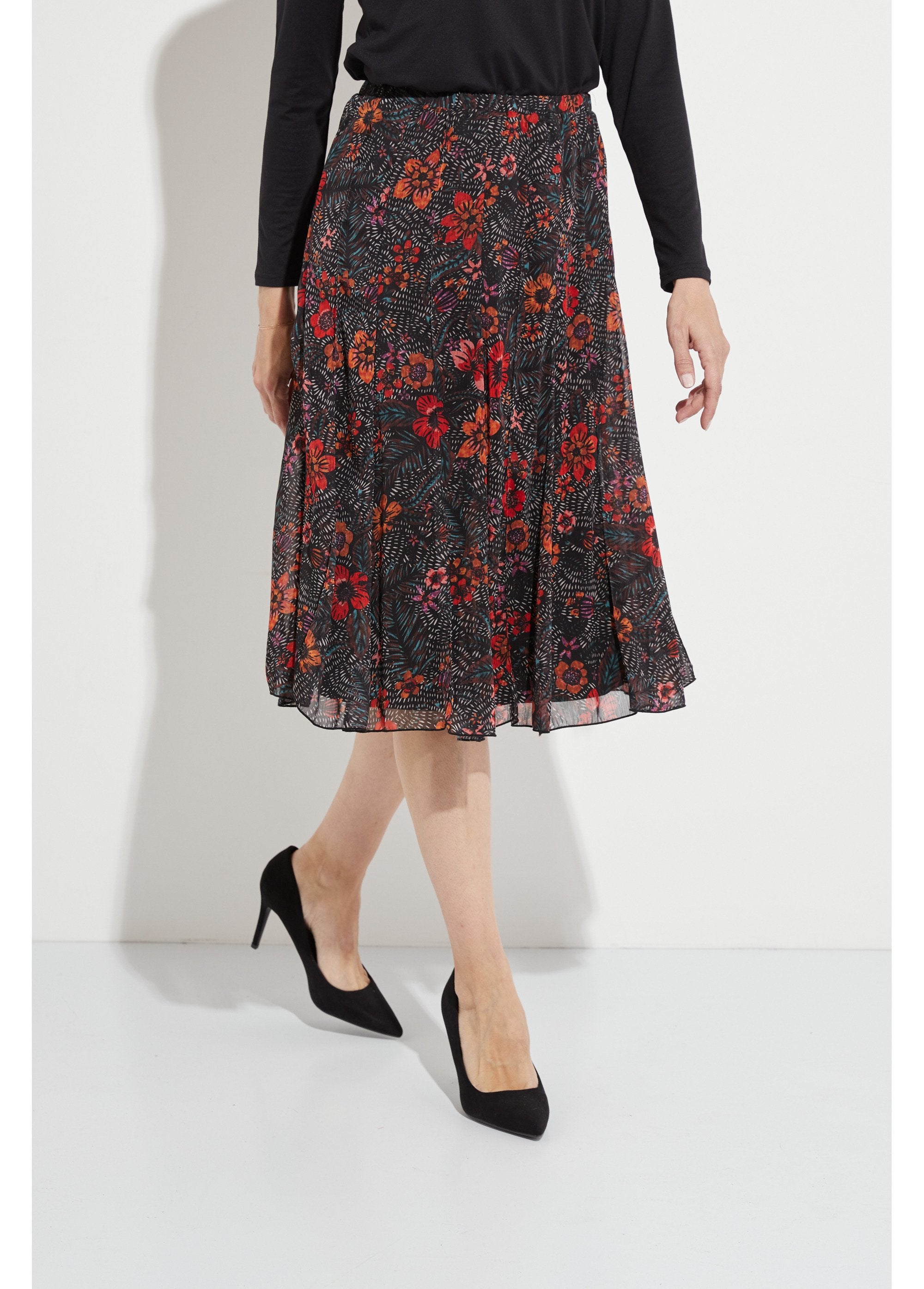 Falda_larga_acampanada_de_gasa_floral_Negro_y_rojo_FA2_slim