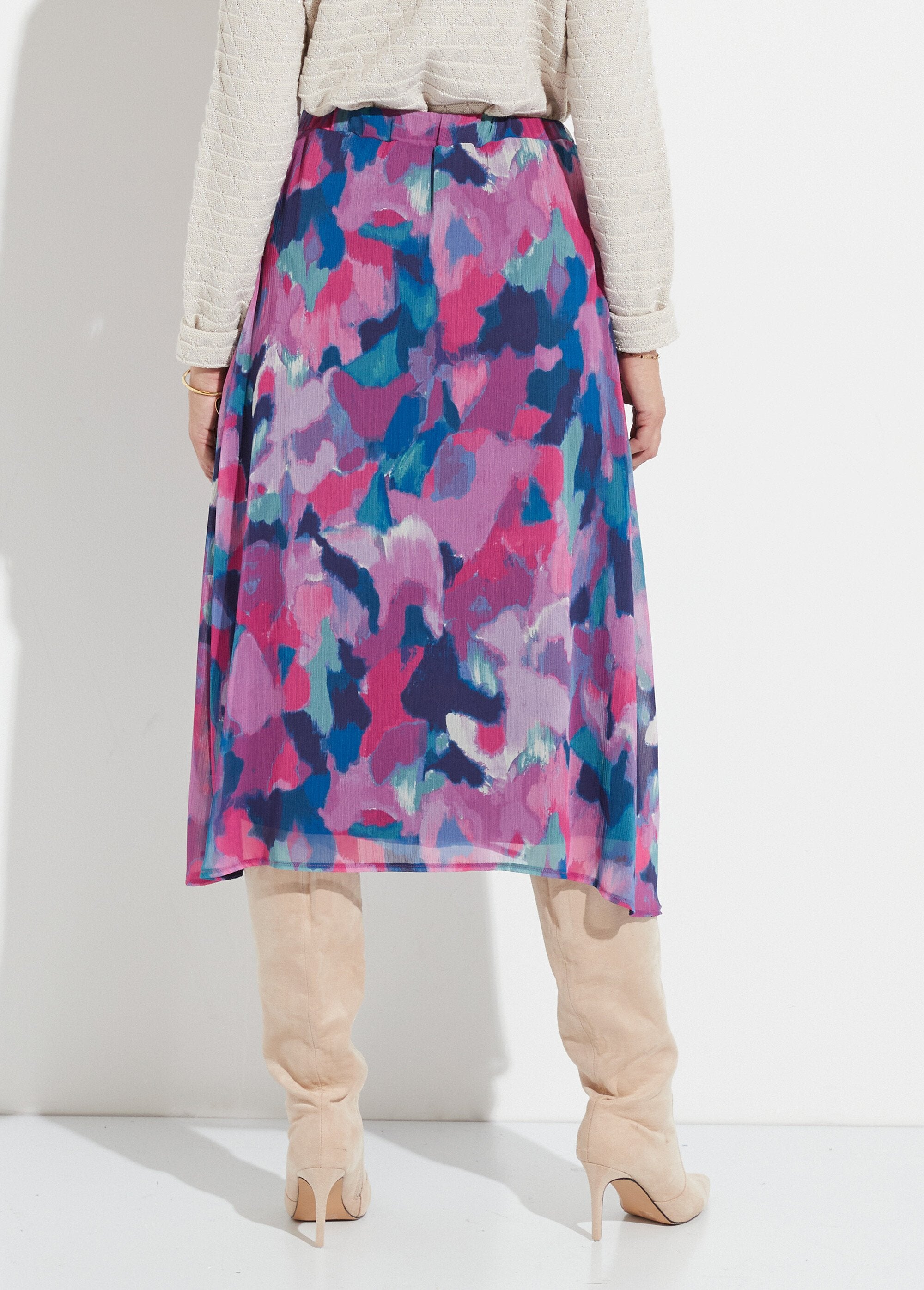 Falda_larga_de_voile_estampada_con_cintura_elástica_Multicolor_DO1_slim