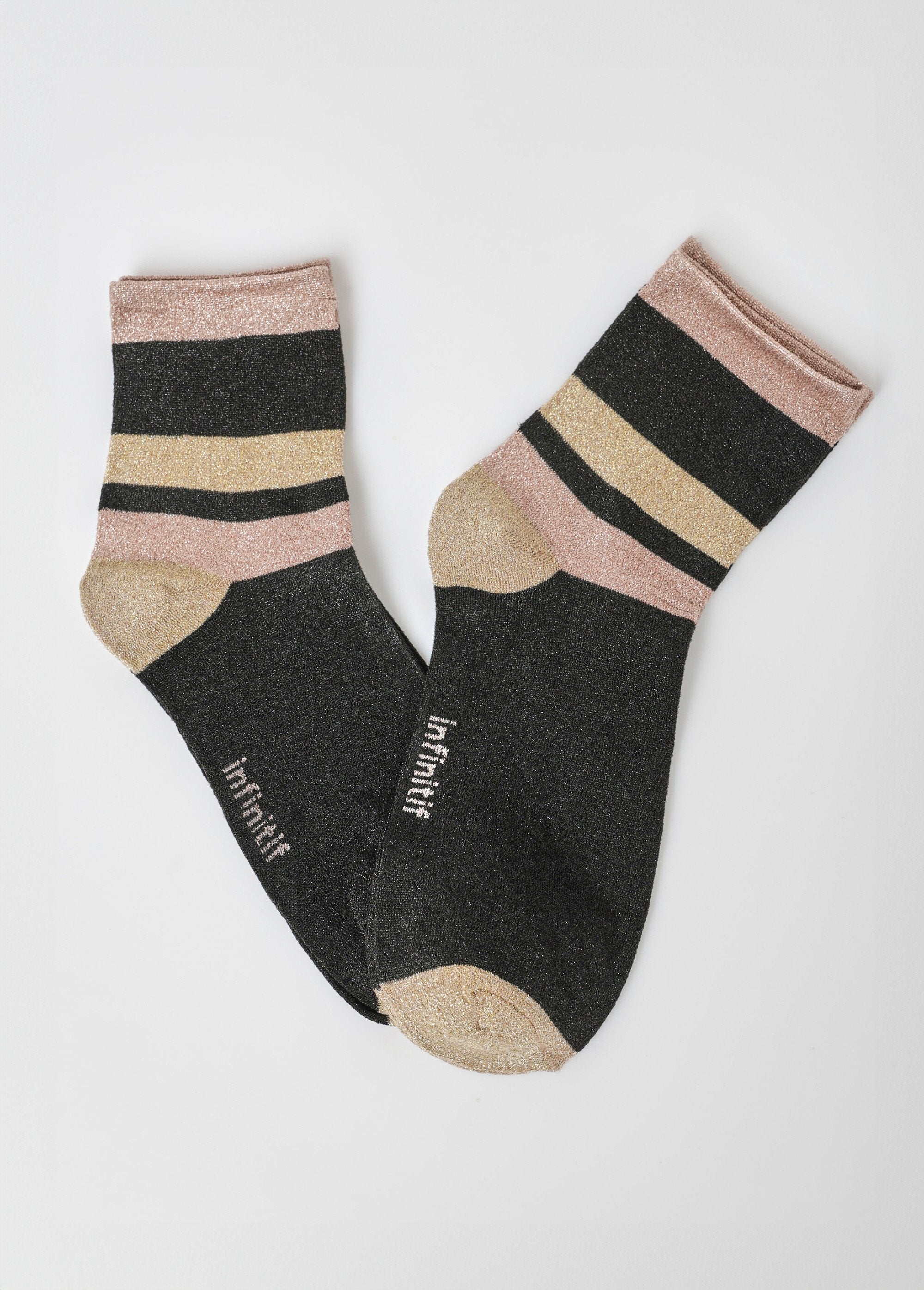 Pack_de_2_calcetines_de_línea_metalizada_Negro_FA1_slim
