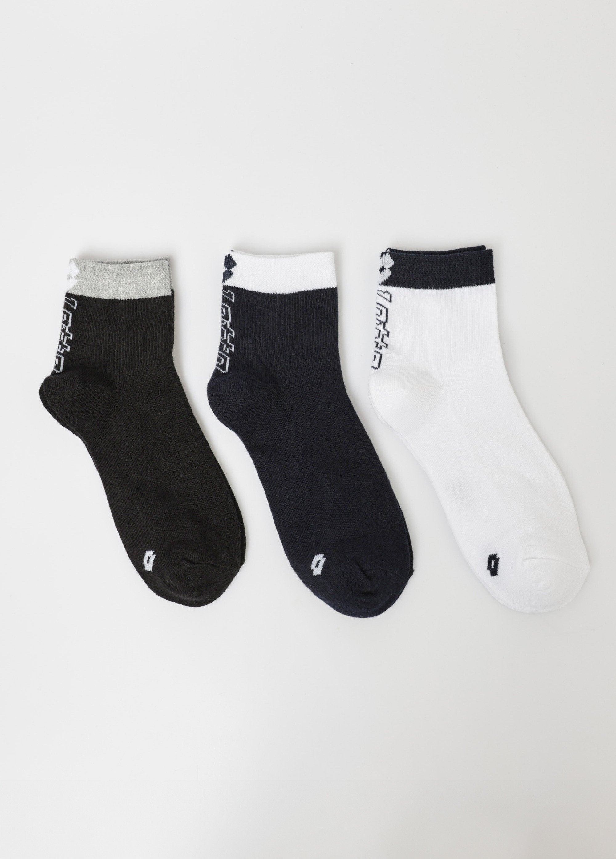 Pack_de_3_calcetines_bicolor_con_logo,_surtidos_Negro_a_juego_DE1_slim