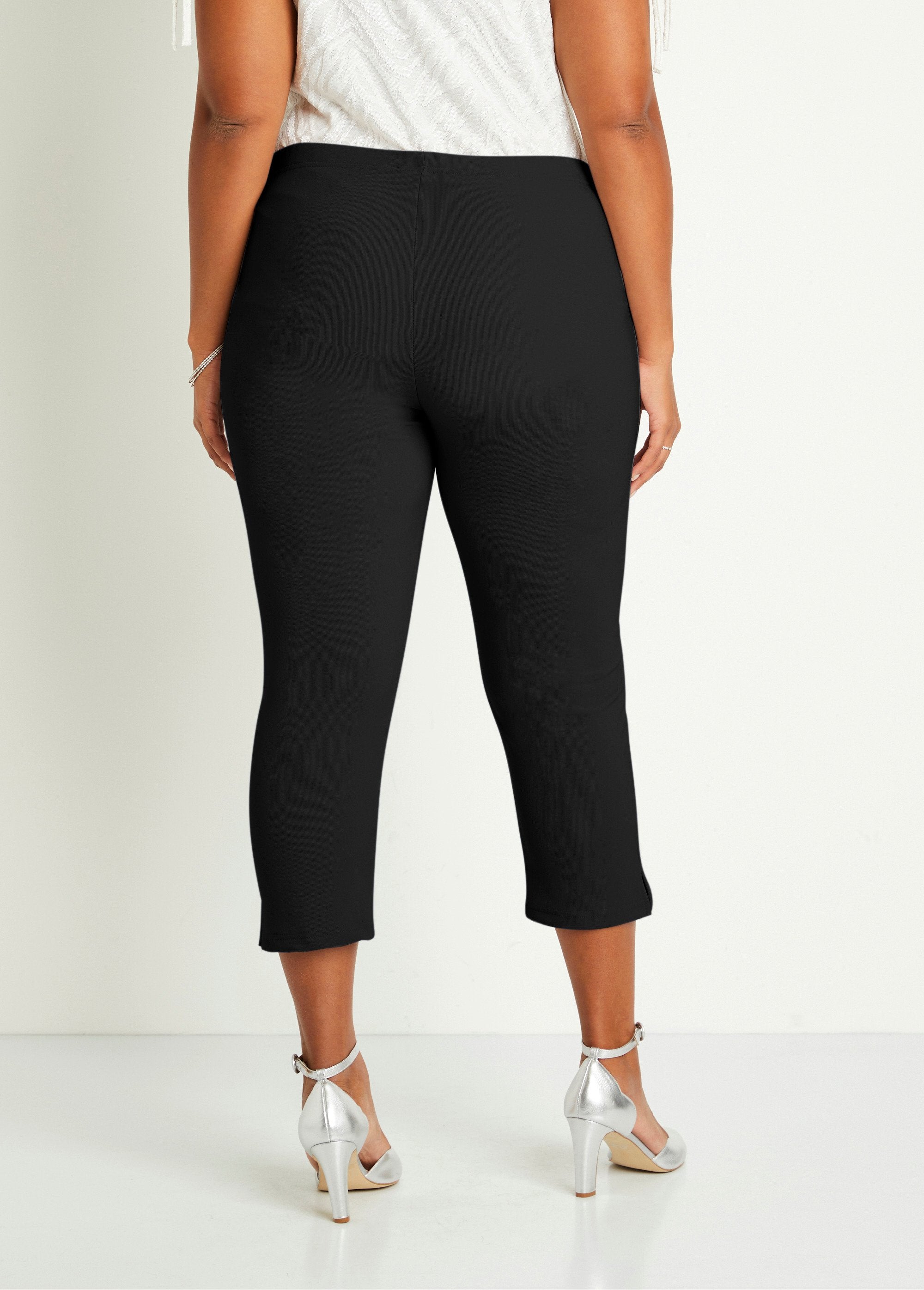 Pantalones_cropped_con_cintura_elástica_de_canalé_Negro_DO1_curvy