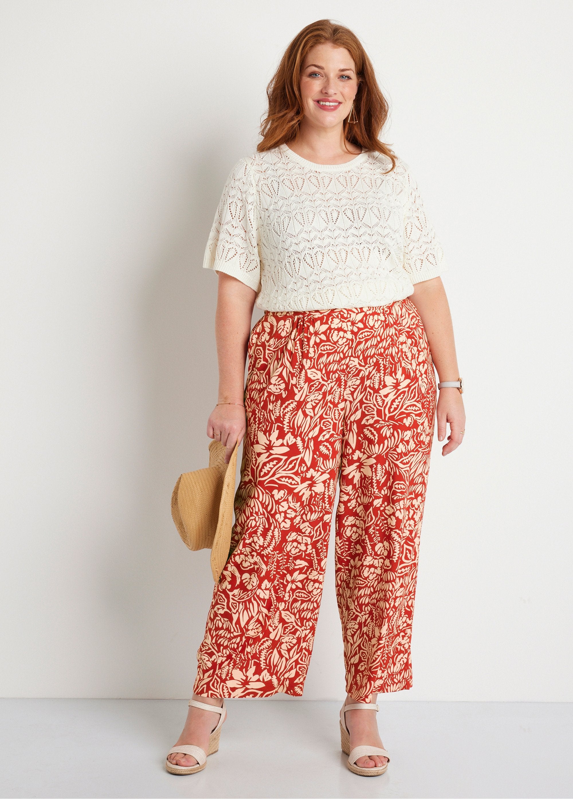 Pantalón_ancho_con_cintura_elástica_floral_o_liso_Tomette_y_crudo_SF1_curvy