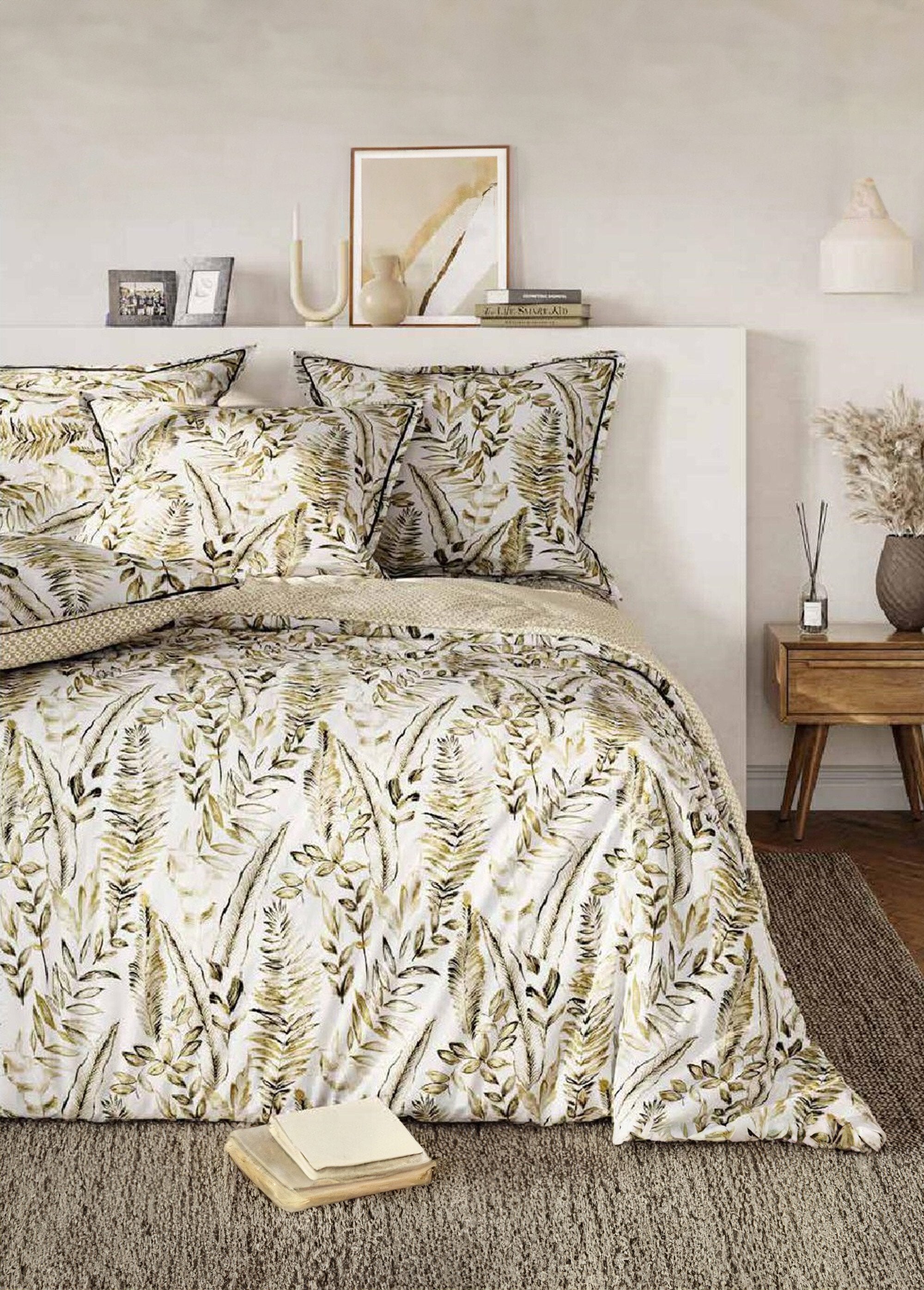 Juego_de_cama_de_3_piezas_con_funda_nórdica,_follaje_Estampado_beige_FA1_slim