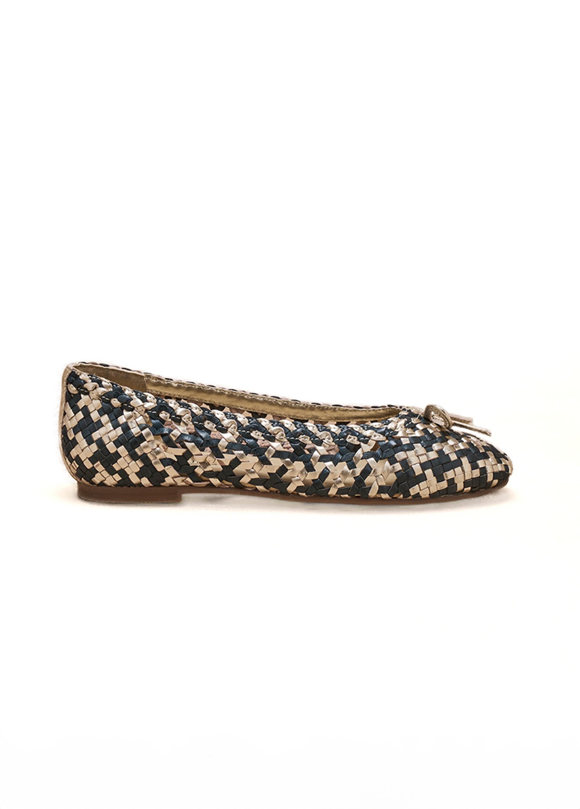 Bailarinas_de_piel_trenzada_de_ancho_cómodo_Azul_marino_y_dorado_DR1_slim