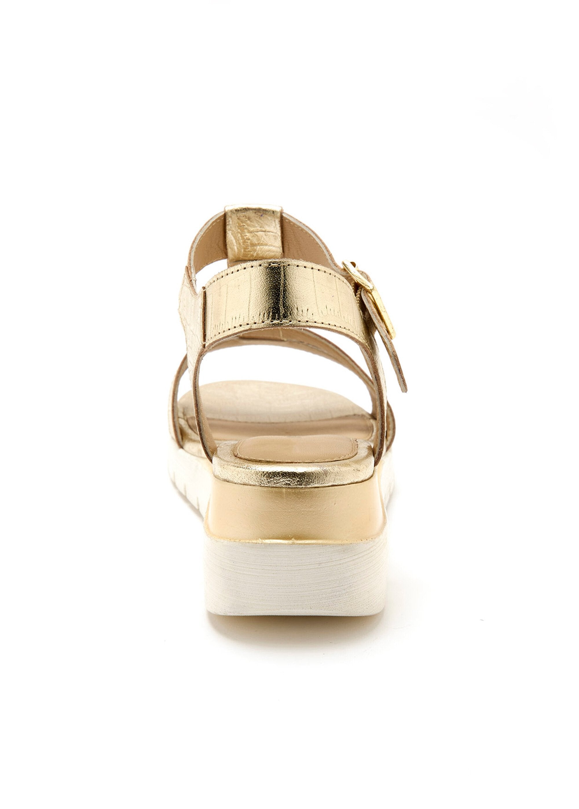 Sandalias_de_cuña_de_piel,_ancho_confort_Dorado_DO1_slim