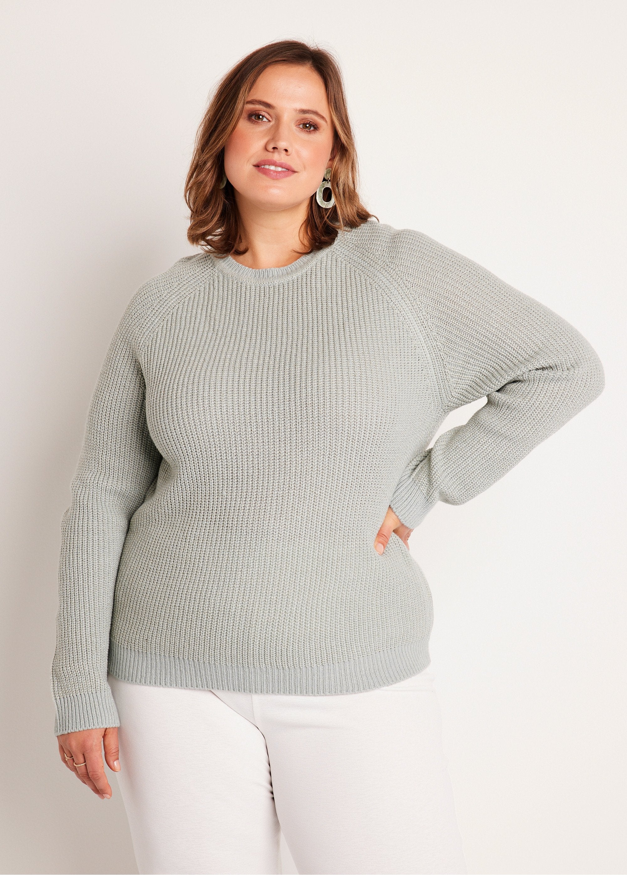 Jersey_punto_brillo_cuello_redondo_menta_FA1_curvy